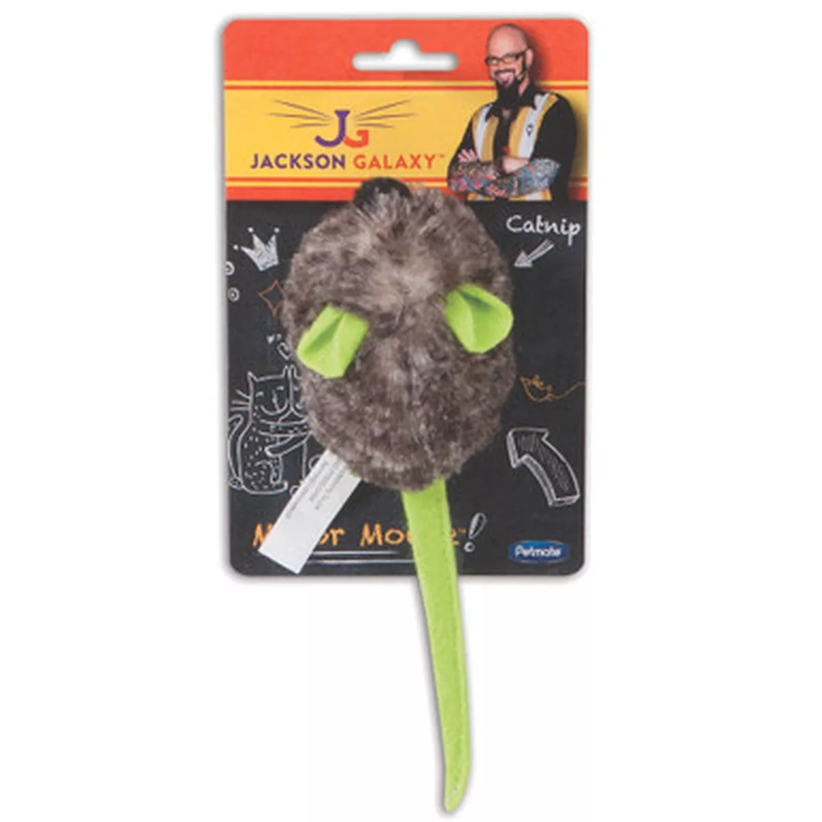 Jackson Galaxy Motor Mouse with Catnip Cat Toy