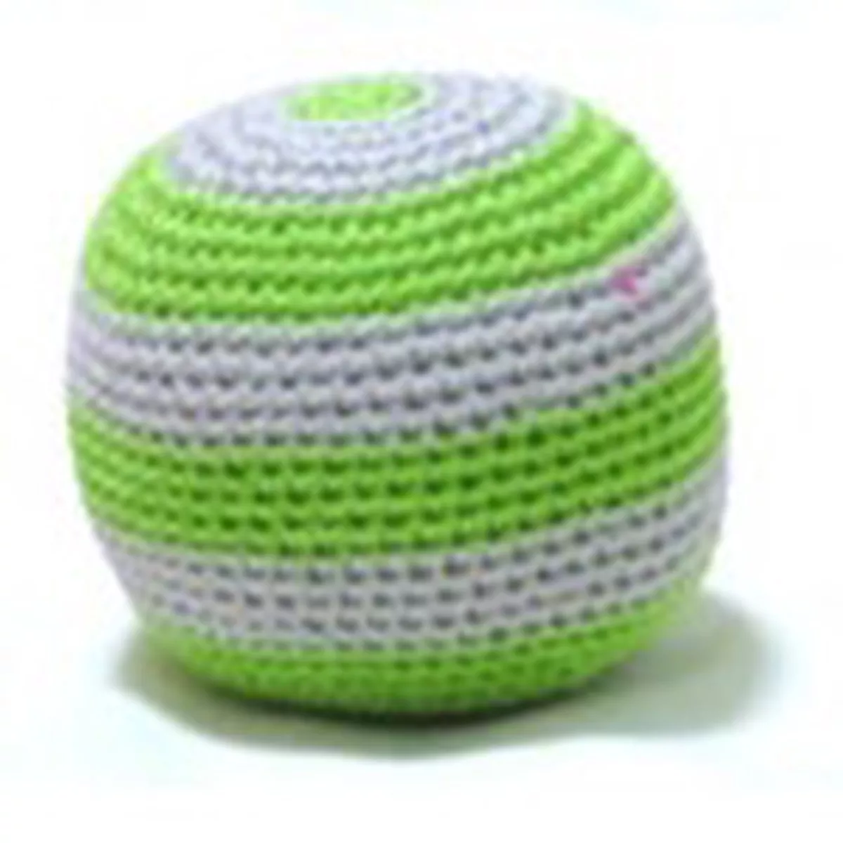 Ju-Be Striped Ball Plush Dog Toy