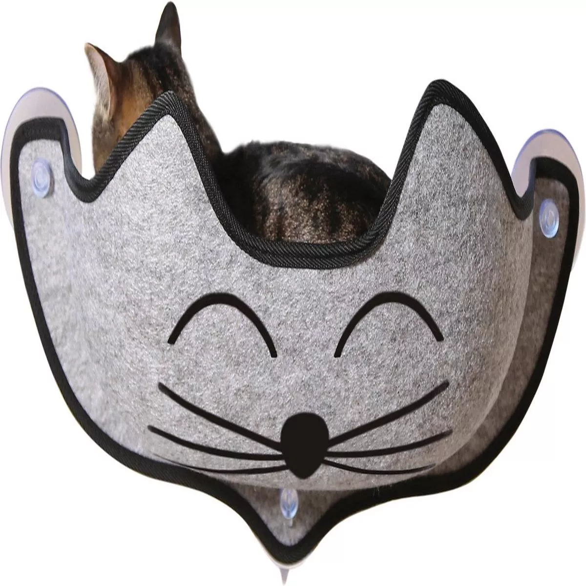 K&H EZ Mount Cat Window Perch, Gray