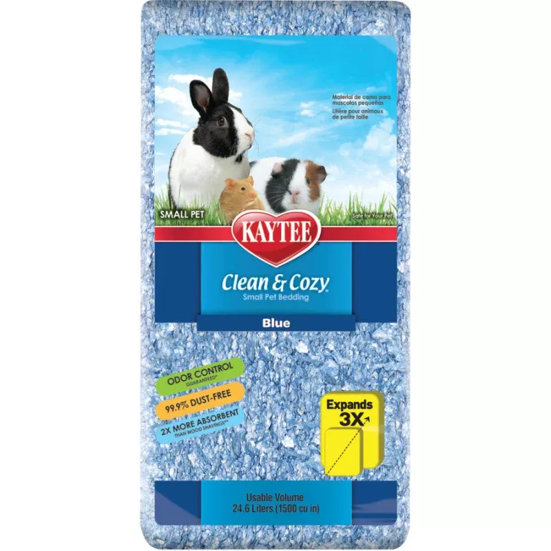 Kaytee Clean & Cozy Blue Bedding