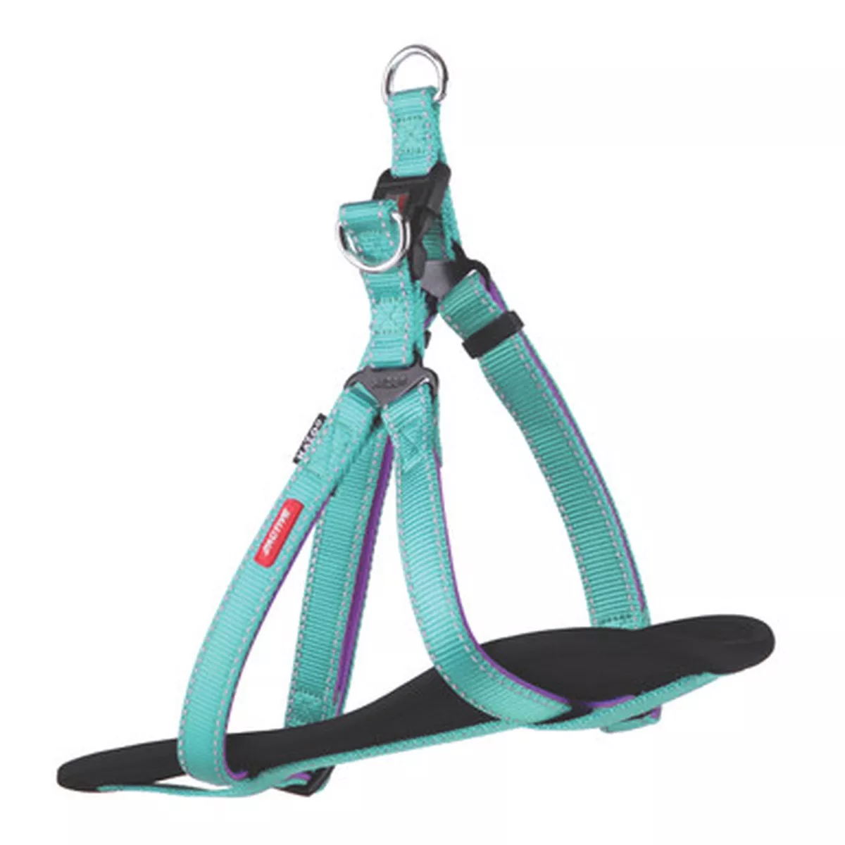 Kazoo Active Nylon Dog Walking Harness Aqua Purple