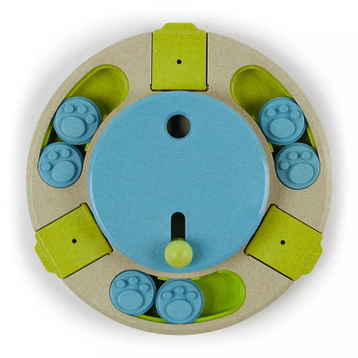 Kazoo Dog Circle Slider Interactive Puzzle Feeder