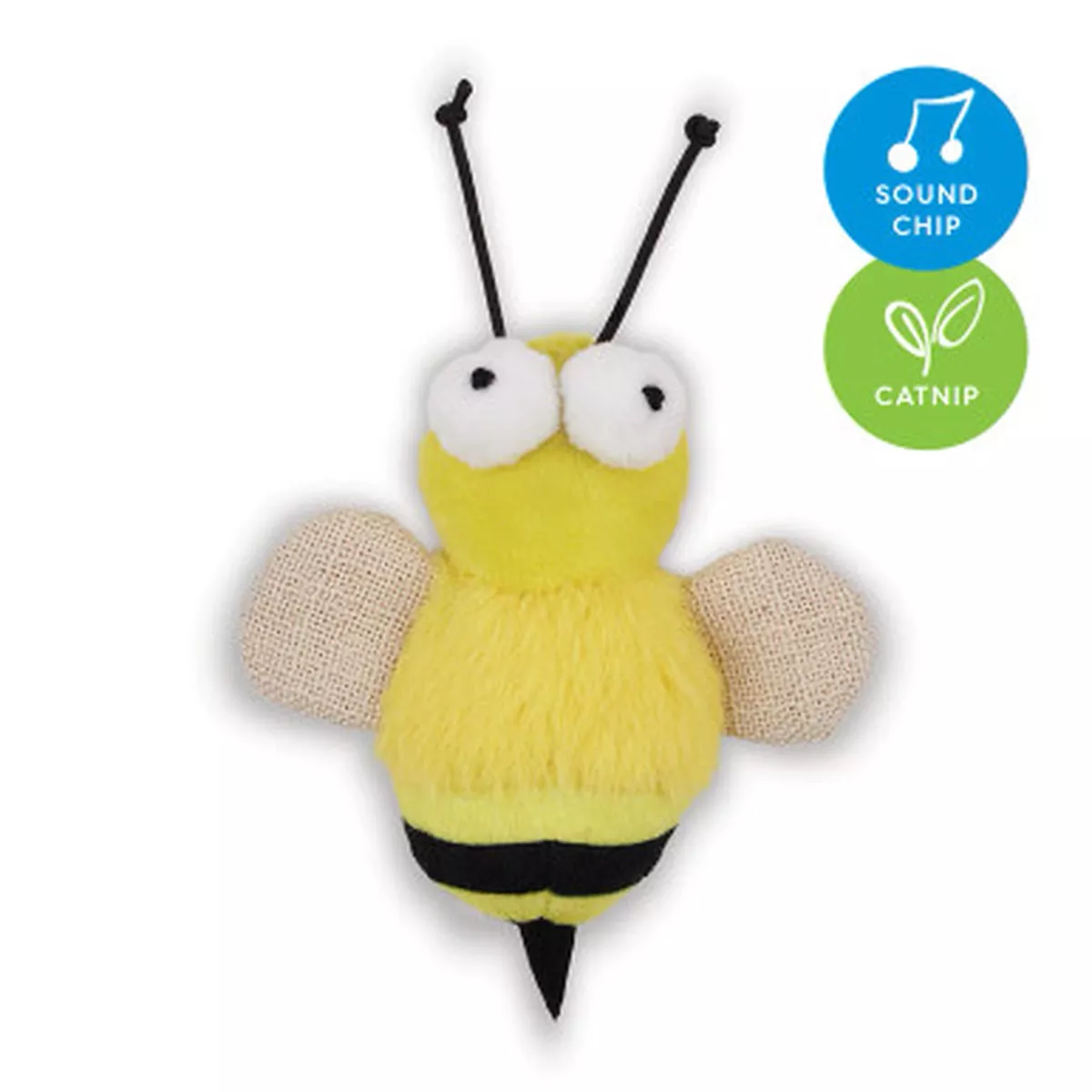 Kazoo Noisy Busy Bee Cat Toy