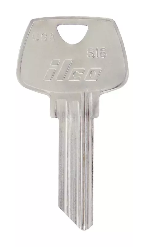 Keykrafter Universal Key Blank 157 S16 Single Sided Brass Key