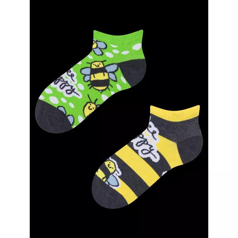 Kids' Ankle Socks Bee Happy