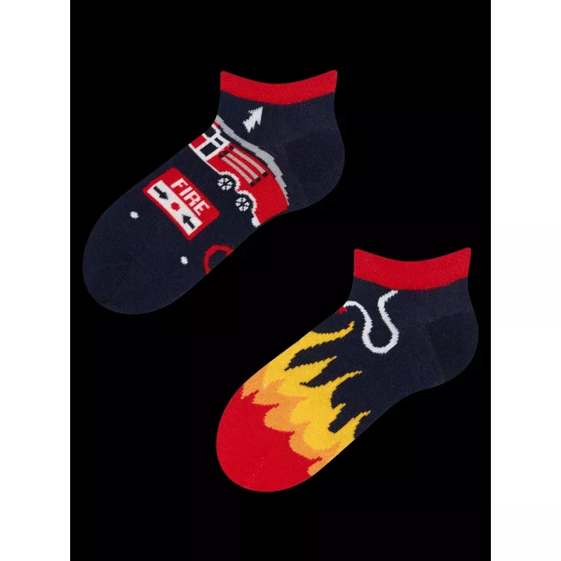 Kids' Ankle Socks Firefighter