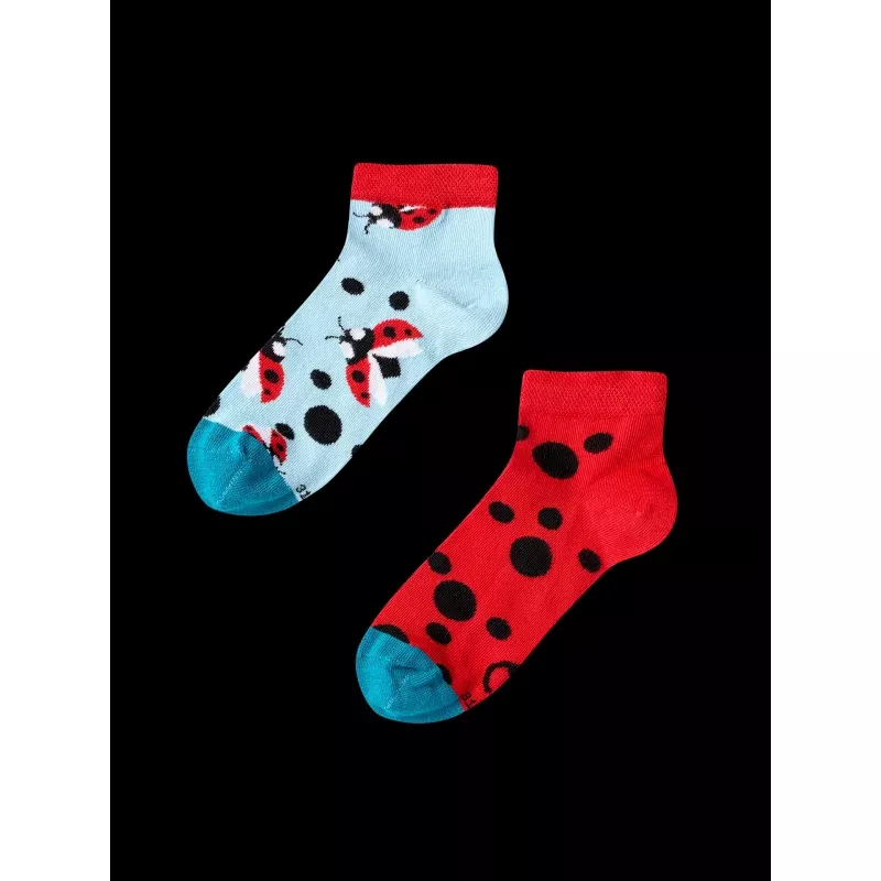Kids' Ankle Socks Ladybugs & Dots