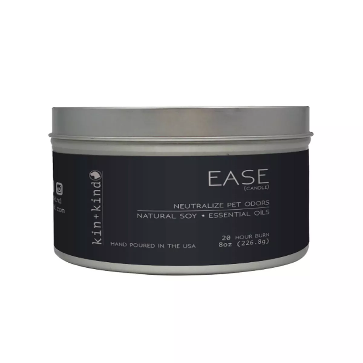 Kin+Kind Pet Odour Neutralising Ease Candle 8oz