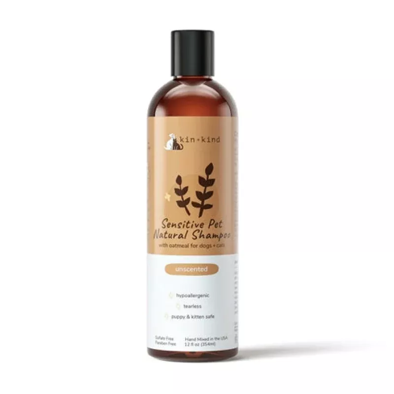 Kin+Kind Sensitive Skin Shampoo - Unscented 12oz