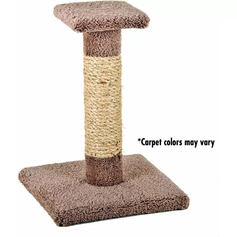 Kitty Cactus Scratch Surface Post with Sisal and Top
