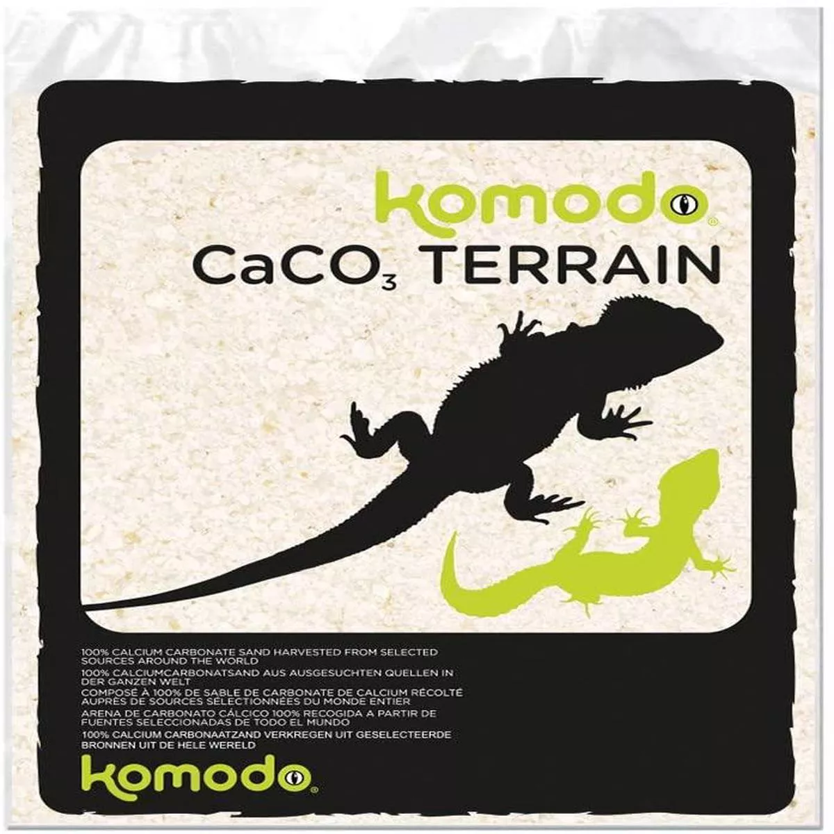 Komodo CaCo Terrarium Sand, White