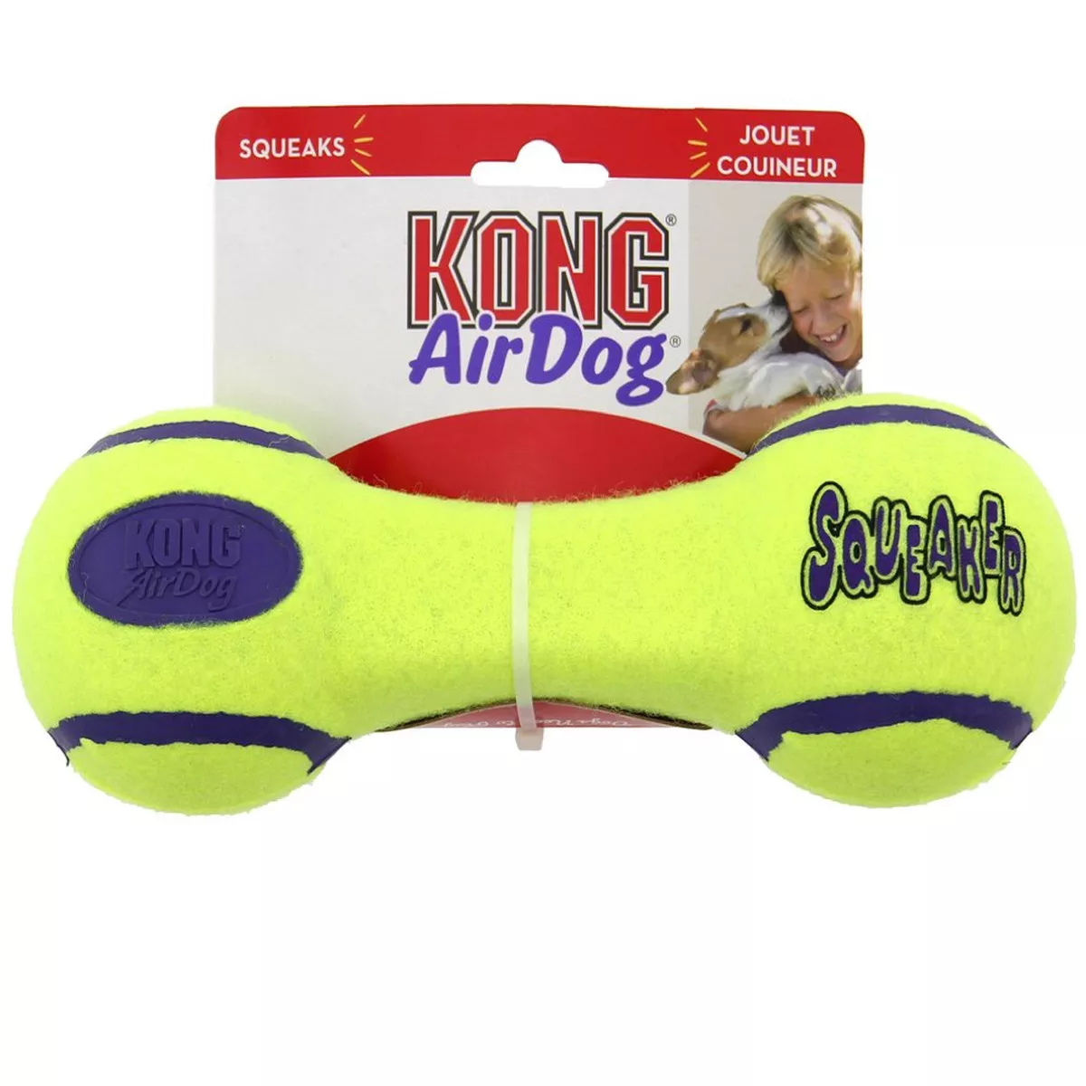 Kong Air Dog Squeaker Dumbbell Large