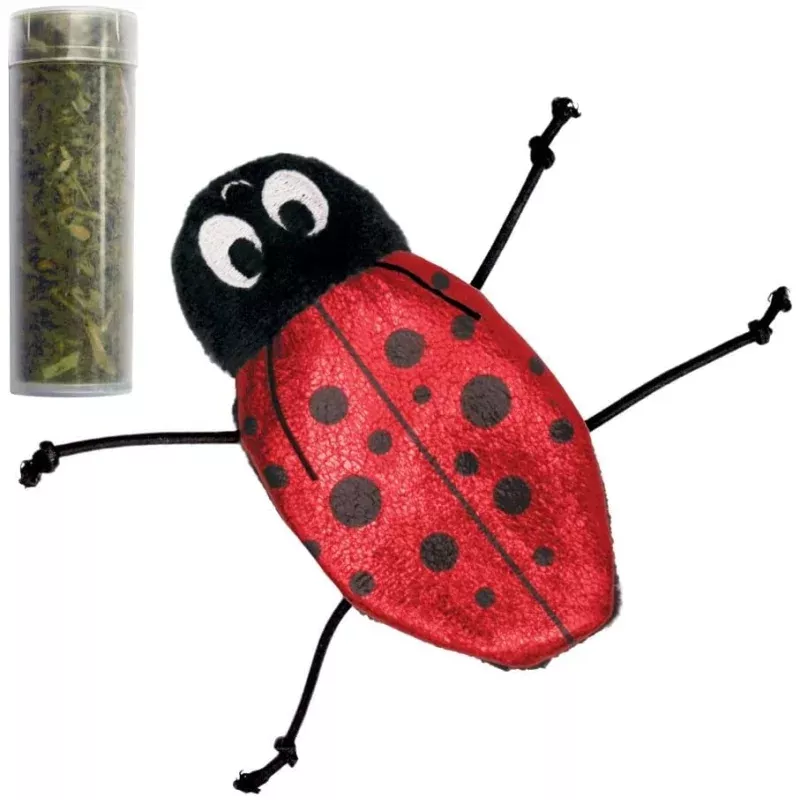 Kong Catnip Ladybug Toy - Refillables