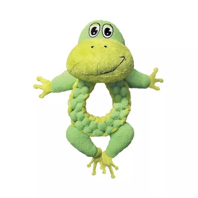 Kong Dog Round BraidZ Frog Large (BN12)