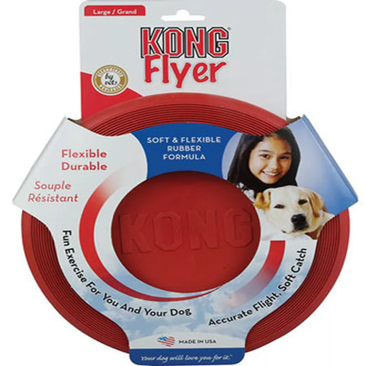 Kong Flyer Dog Toy Large