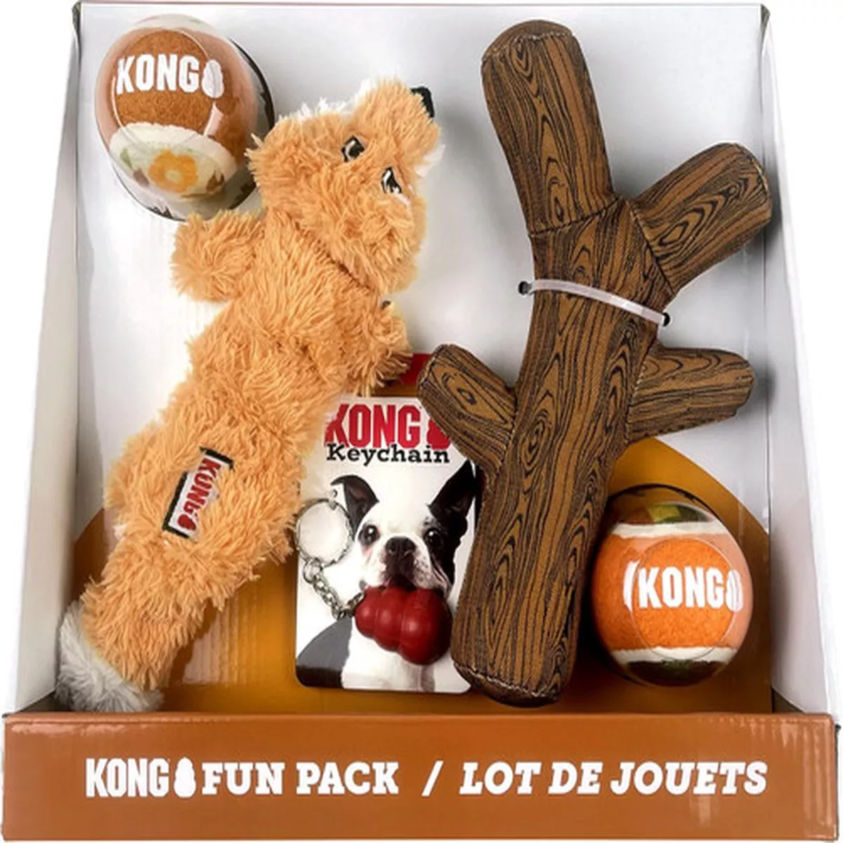 KONG Fun Pack - Fall Dog Toy Gift Set