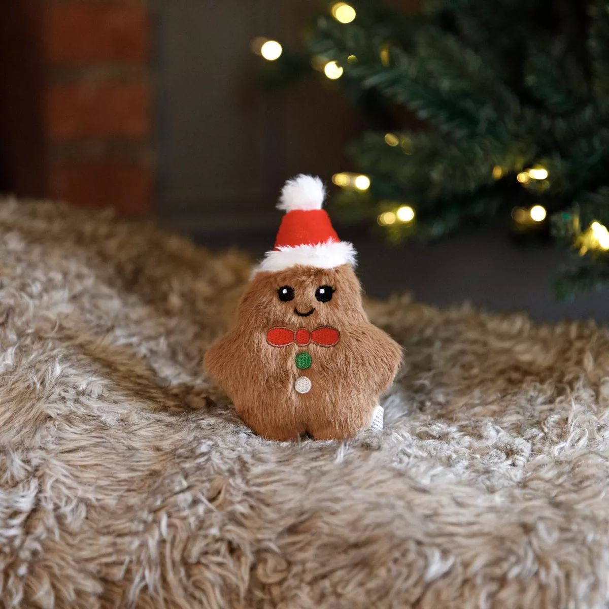 KONG Holiday Snuzzles Mini Gingerbread
