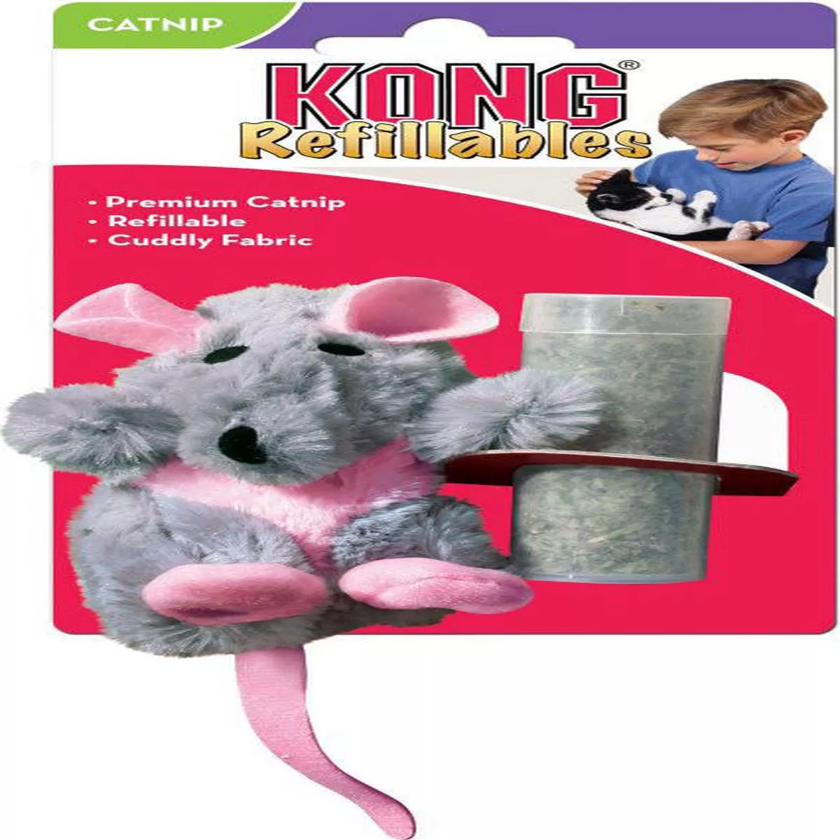 Kong Refillables Rat – GRAY