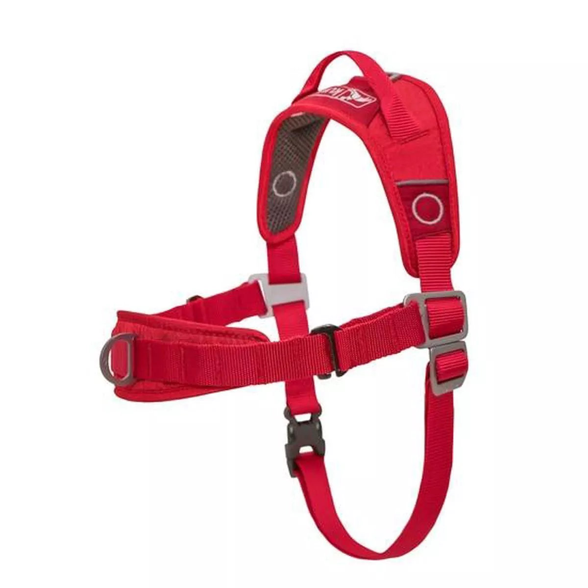 Kurgo Harness Walk About No Pull Dog Harness, Red