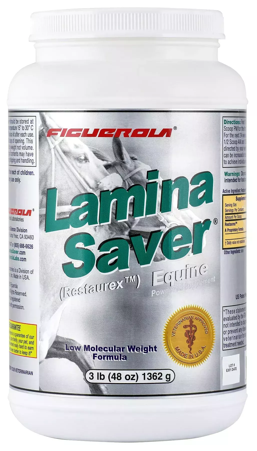 LaminaSaver (Restaurex™) Equine Powder Supplement