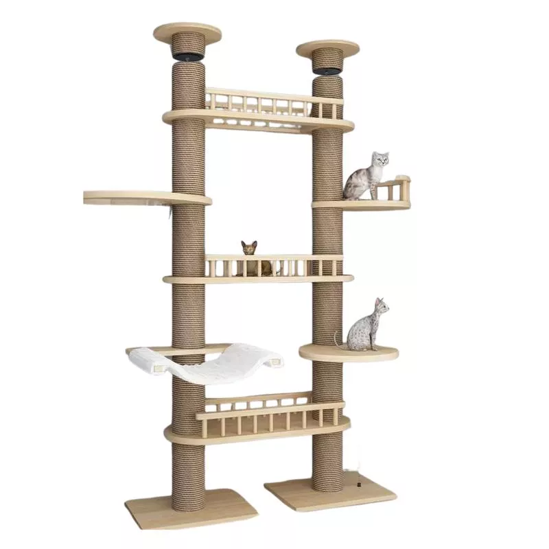 Large Cat Tree From Top Celling To Ground V3