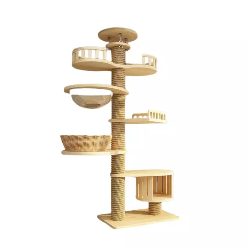 Large Cat Tree From Top Celling To Ground V4