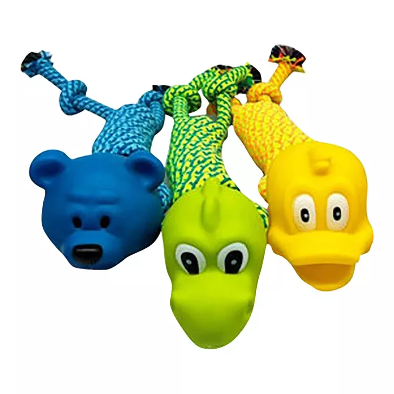 Large Rope Animals, Assorted, 21" Assorted