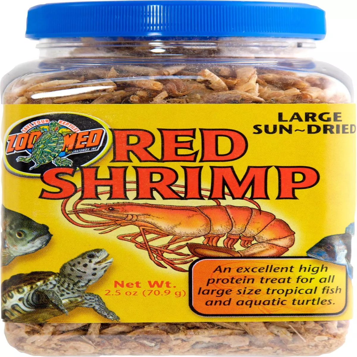 Large Sun-Dried Red Shrimp – 2.5 OZ