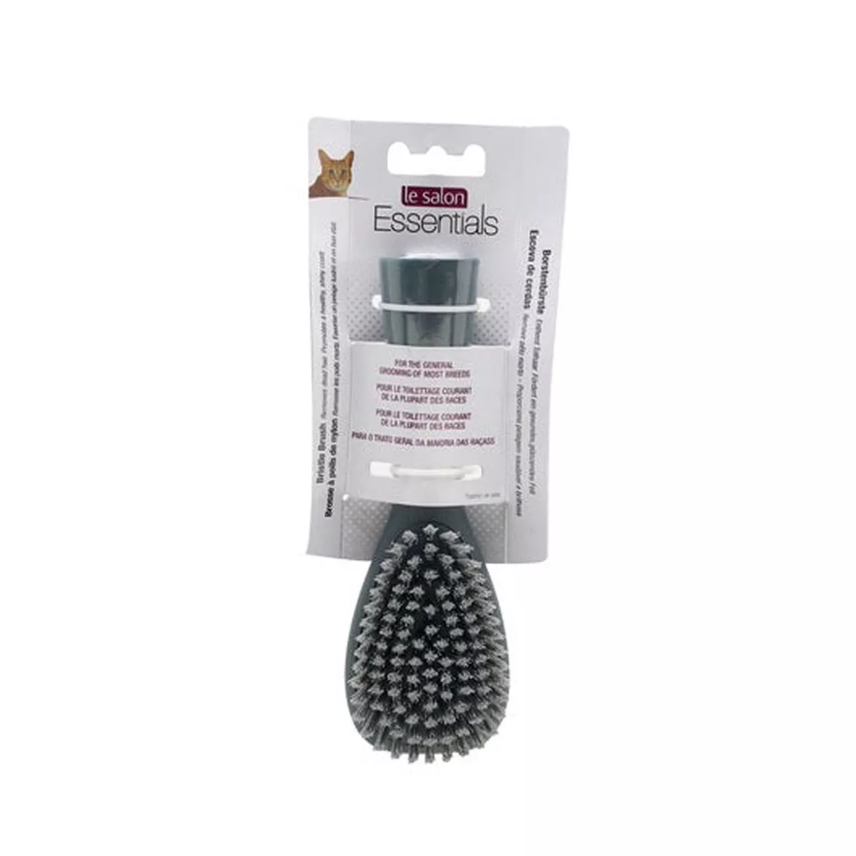 Le Salon Essentials Cat Bristle Brush - Small