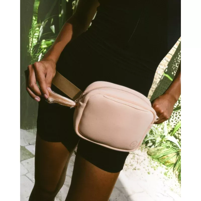 Level Up Belt Bag - Latte Latte