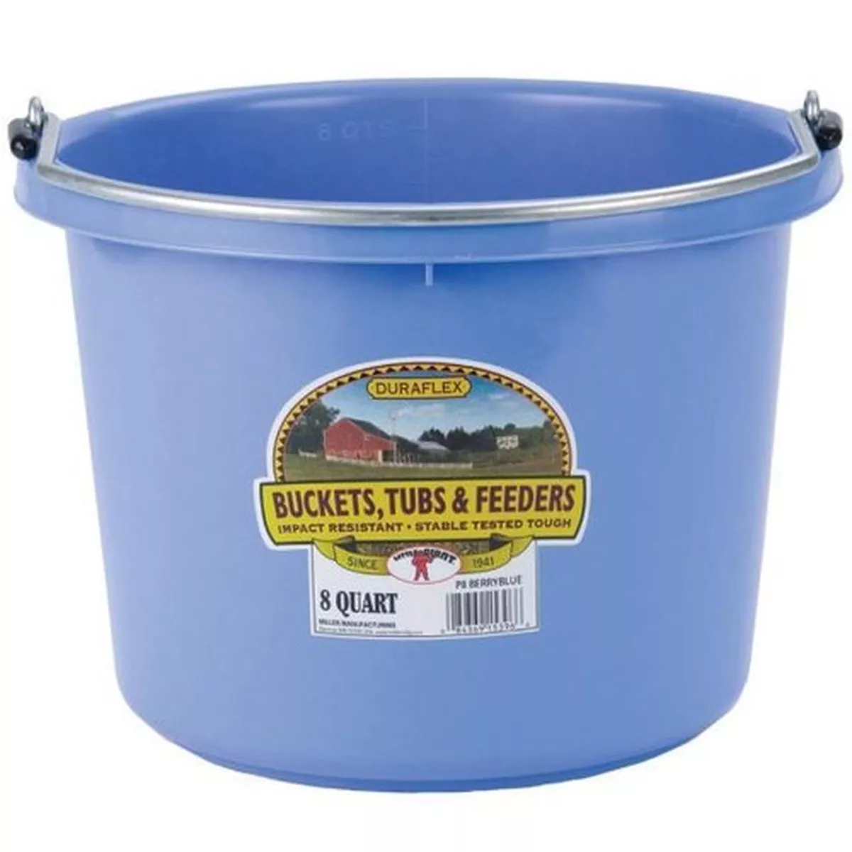 Little Giant Plastic Bucket, 8 Qt.