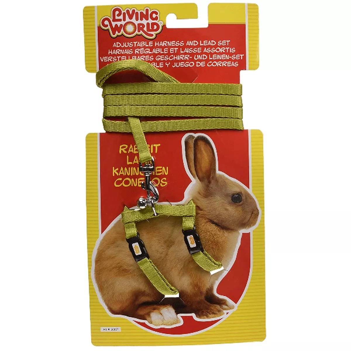 Living World Adjustable Harness and Lead Set for Rabbits