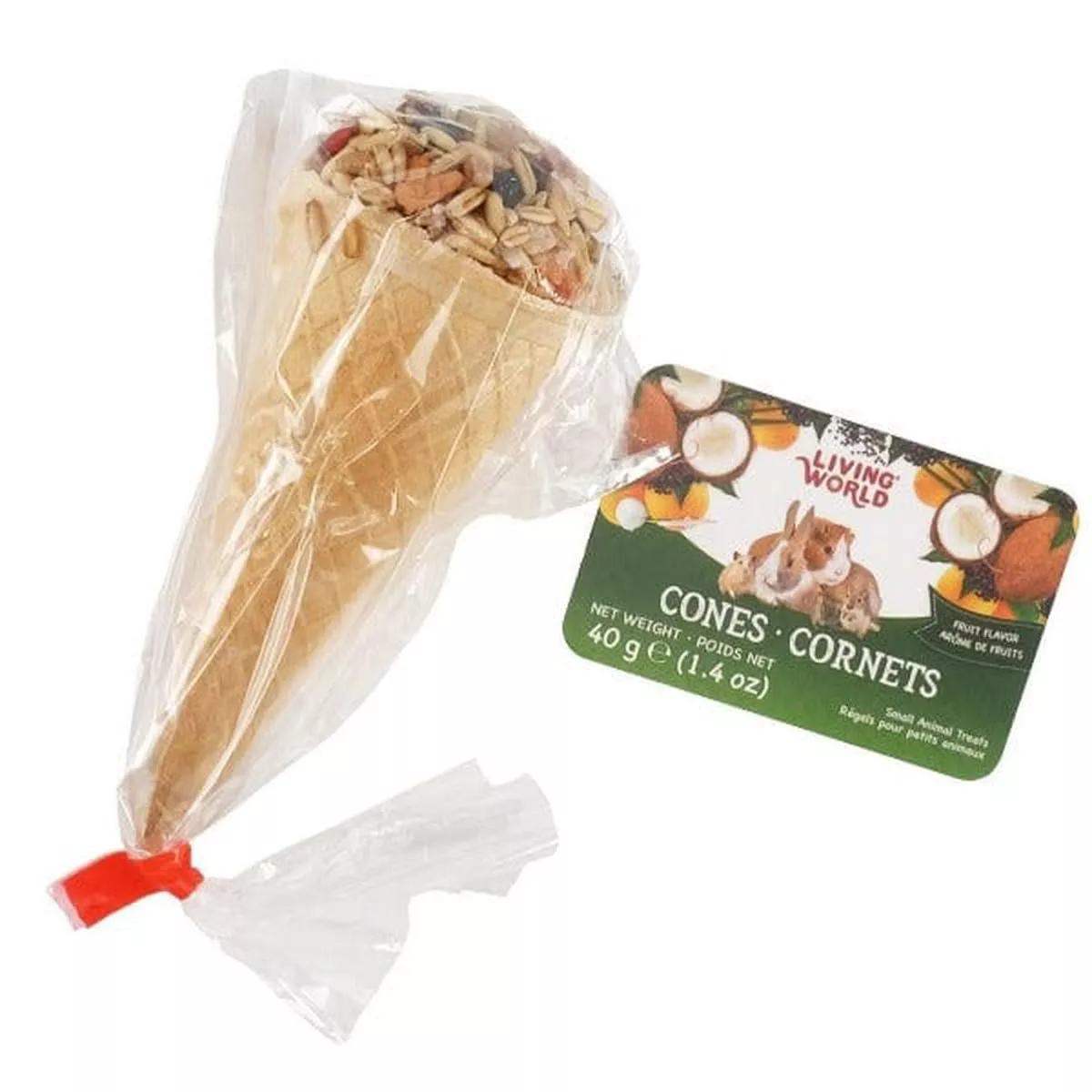 Living World Small Animal Cones – Fruit Flavour