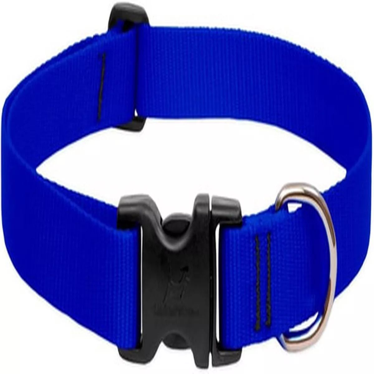 LupinePet Basics 1" Adjustable Collar for Large Dogs, Blue