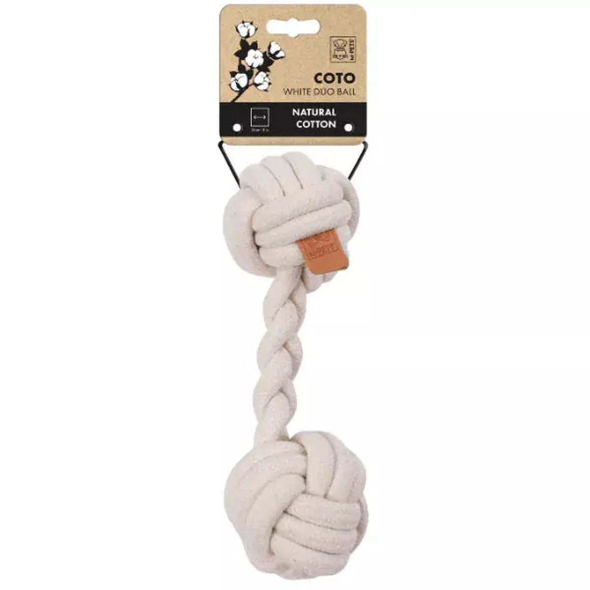 M-PETS COTO Rope Duo Ball