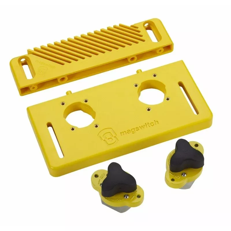 Magswitch Starter Kit with Base, 2 MagJig 150, Reversible Feather Board