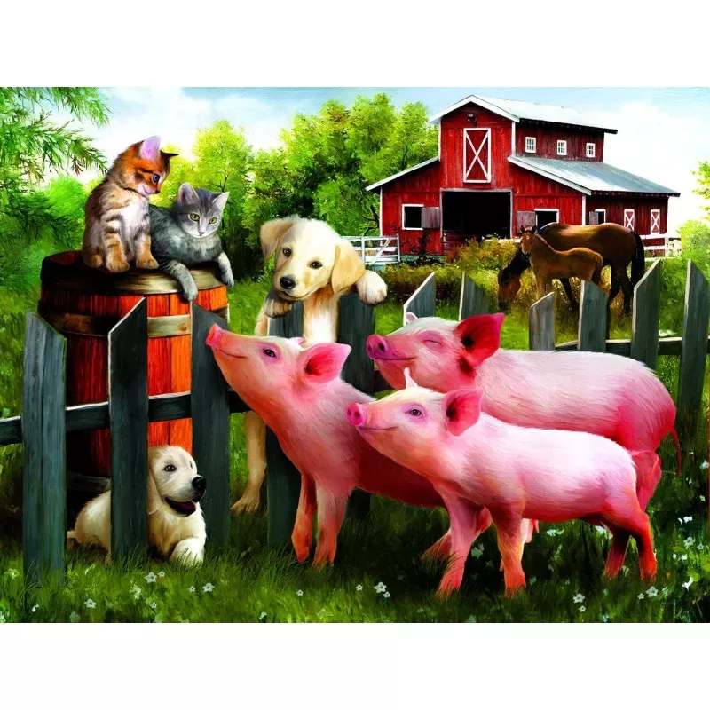 Making New Friends - 300 pc Puzzle