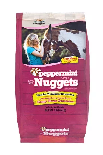 Manna Pro Bite-Size Peppermint Nuggets – 4 lbs