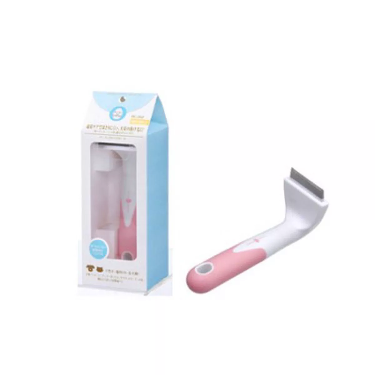 Marukan De-Shedding Tool in Peach Small