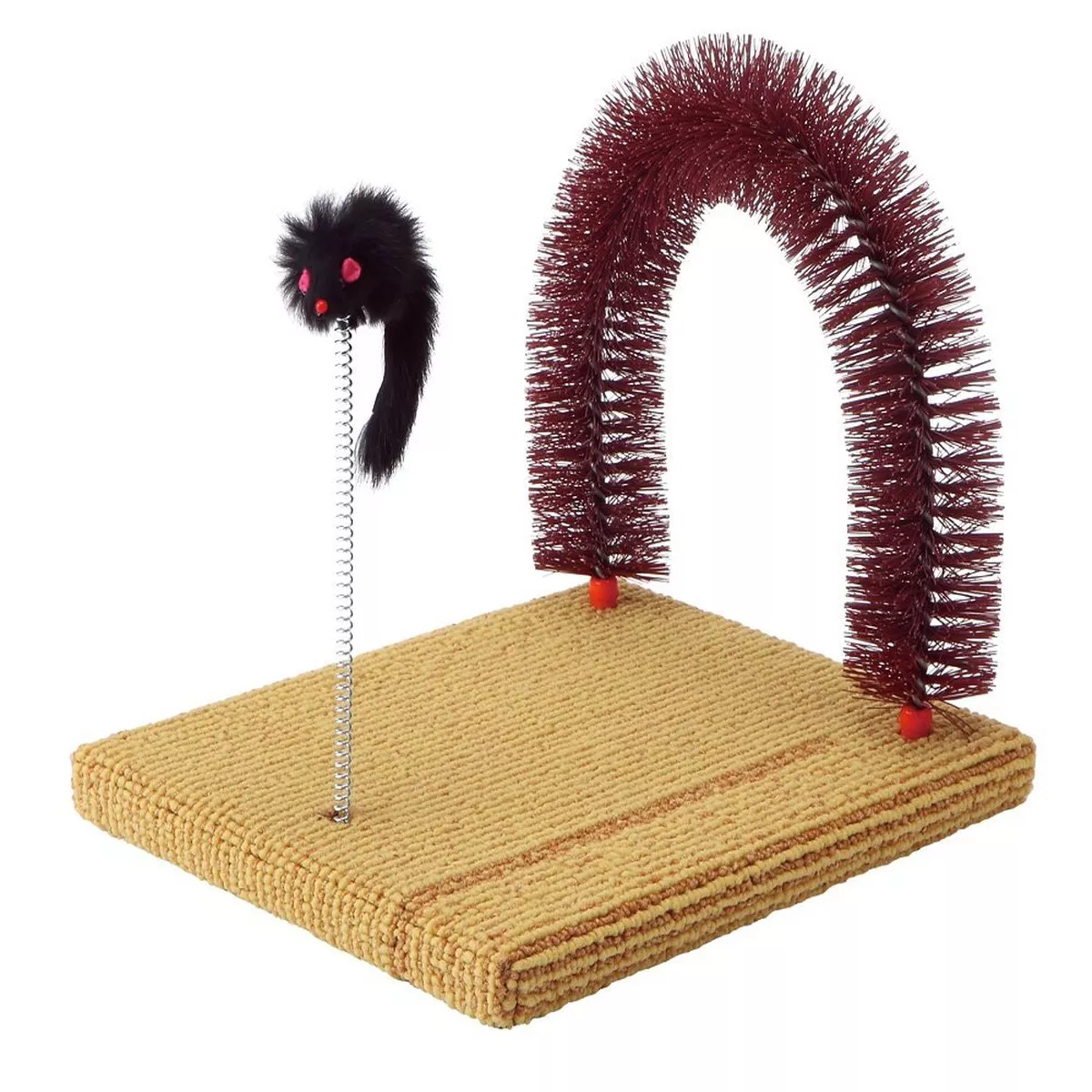 Marukan Massage Brush Cat Scratcher