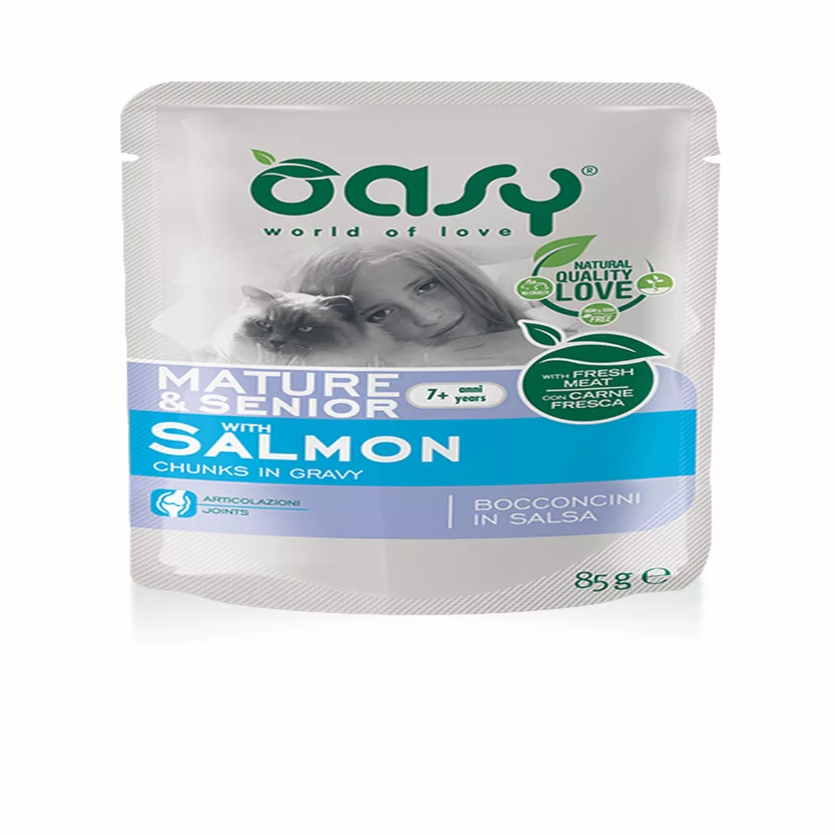 MATURE & SENIOR WITH SALMON