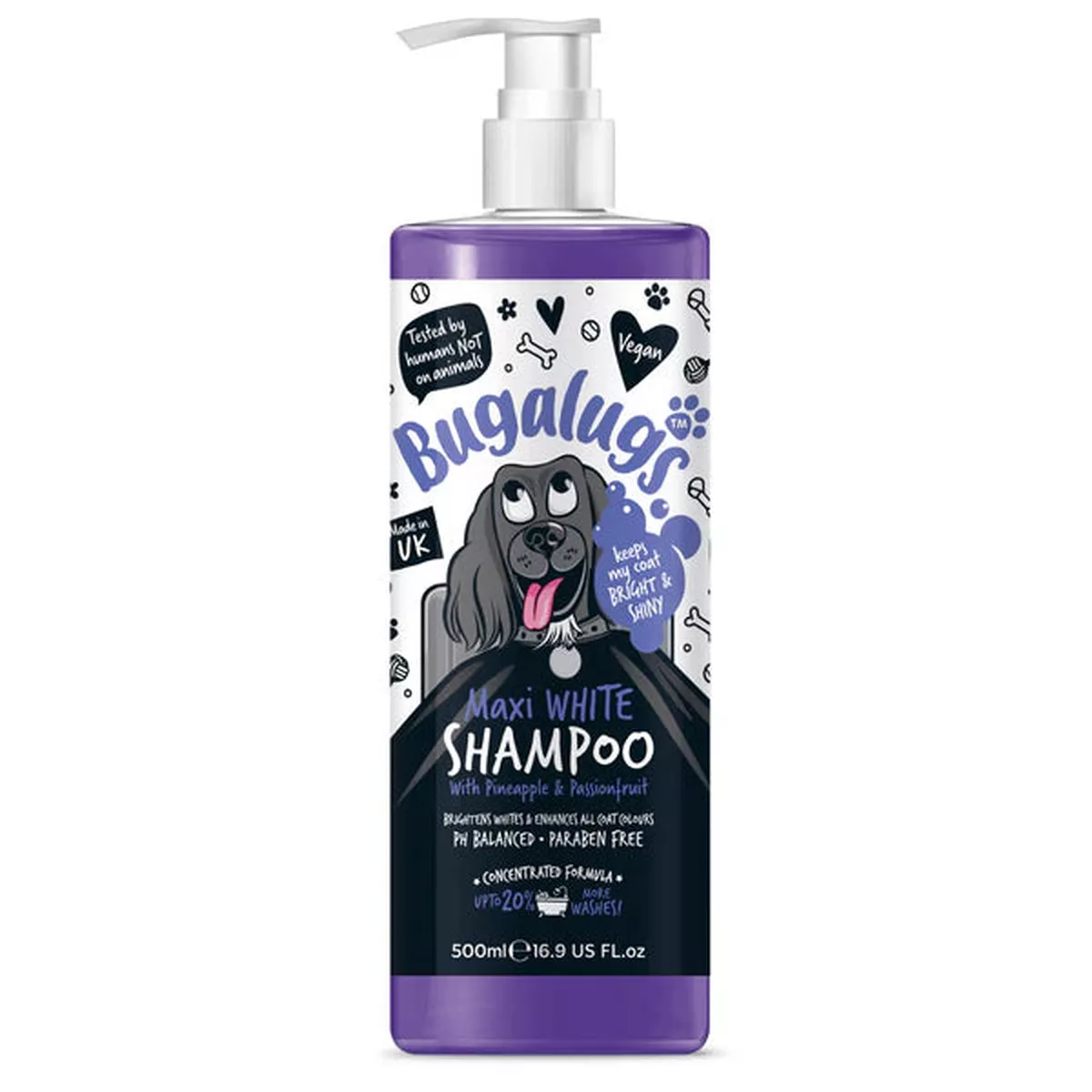 MAXI WHITE SHAMPOO – 500ml