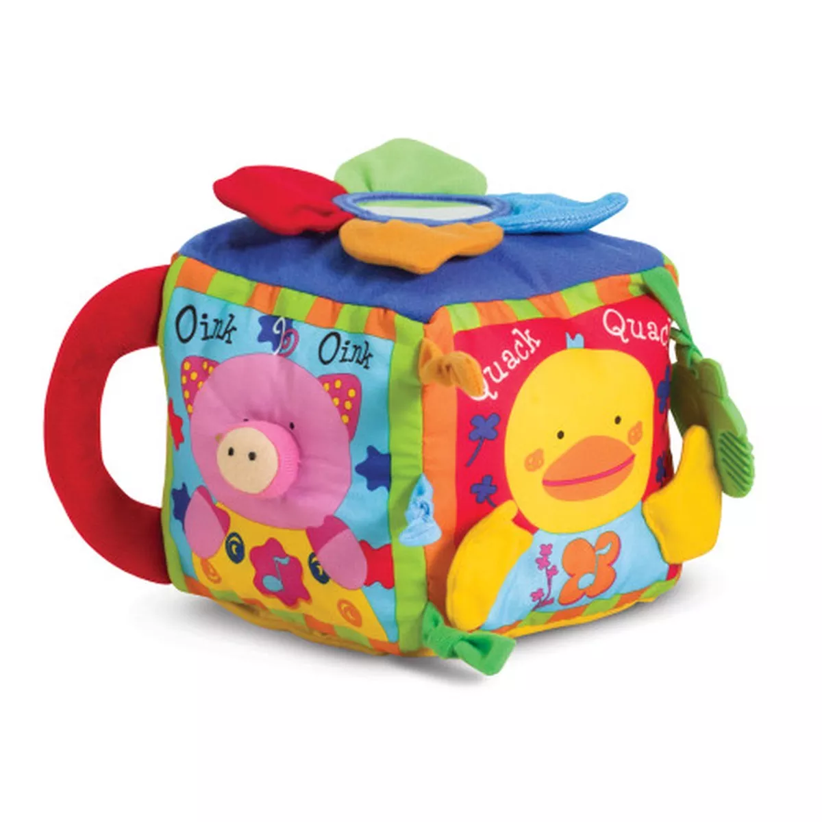 Melissa & Doug Farmyard Cube Learning Toy