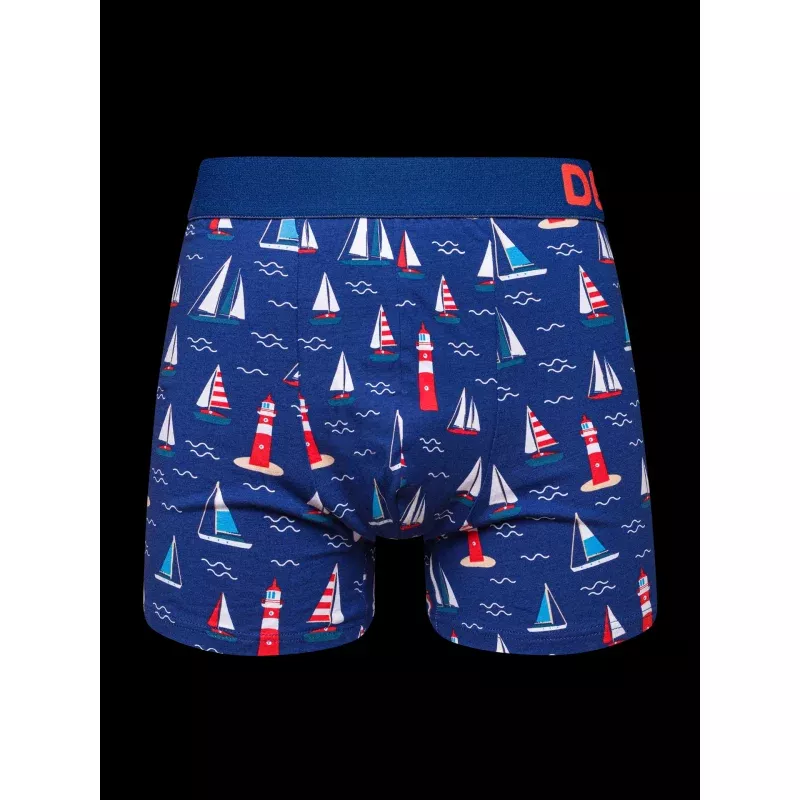 Men's Trunks Lighthouse & Sailboats