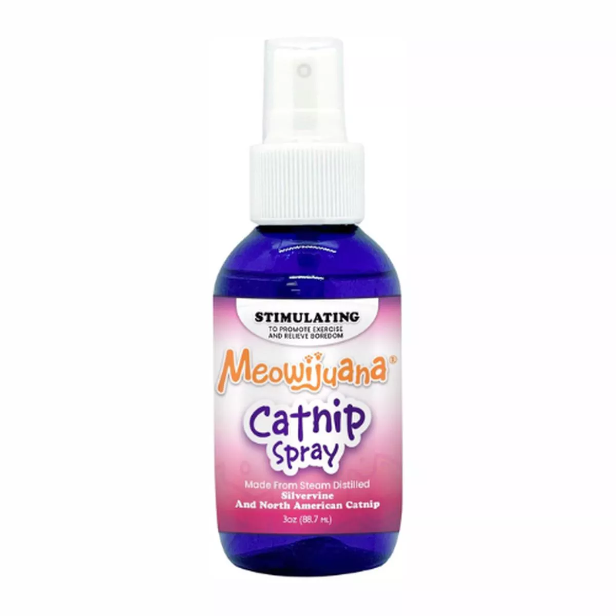 Meowijuana Catnip Spray with Silvervane – 3 oz