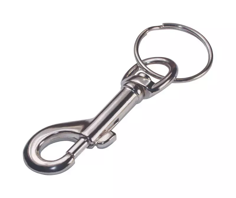 Metal Silver Clips/sanp Hooks Keychain