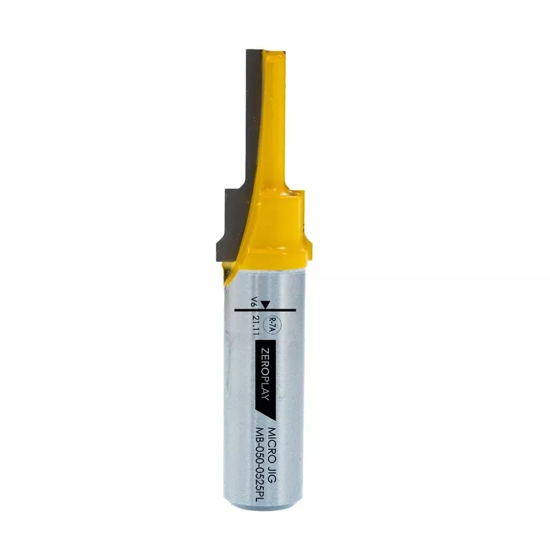 Microjig ZEROPLAY 2-Step Plunge Bit (1/2″ Shank)