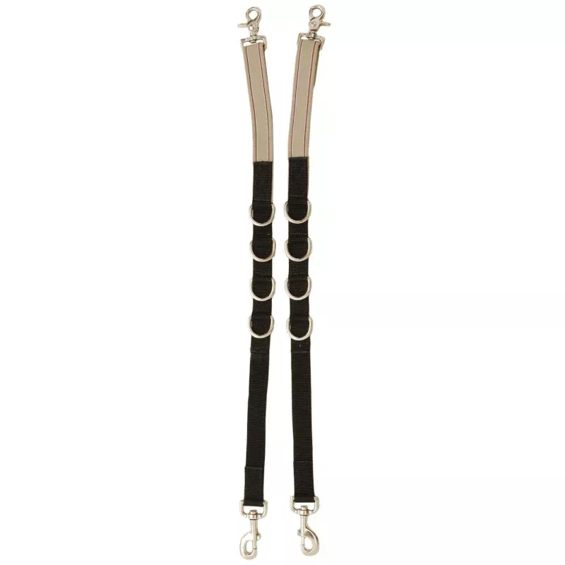 Miniature Adjustable Web Side Reins, Brown Brown