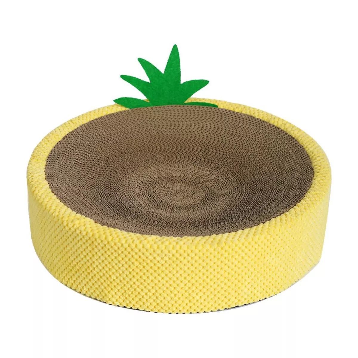 Modern Yellow Pineapple Cat Scratcher 41*41*10cm