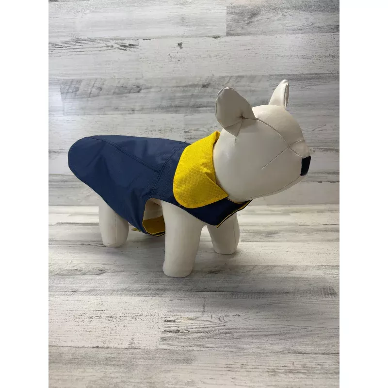 MODERNBEAST Reversible Dog Raincoat Midnight/Marigold